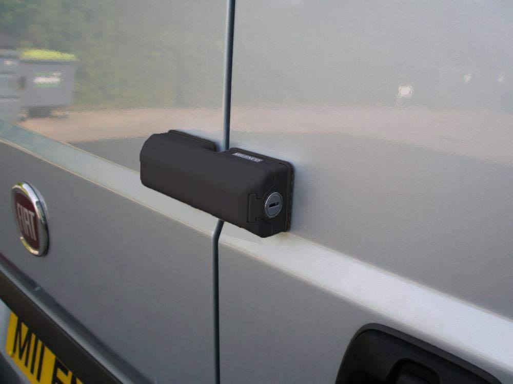 Milenco Black Van Door Deadlock In Triple Pack Caravan Motorhome Security