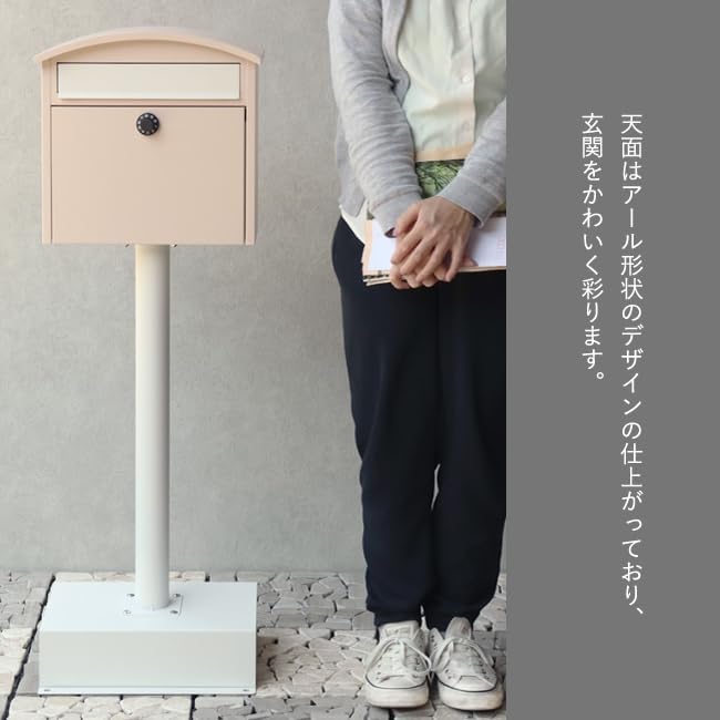 Gちゃんページです＊ 名入れステッカー対応】ポスト セスト (ブルーグレー) 郵便受け