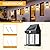 GIGALUMI Solar Wall Lights Outdoor, Dusk to Dawn Motion Sensor Lights Waterproof, 2 Pack Motion Sensor Solar Porch Lights with 3 Modes, for Patio, Garage, Shed