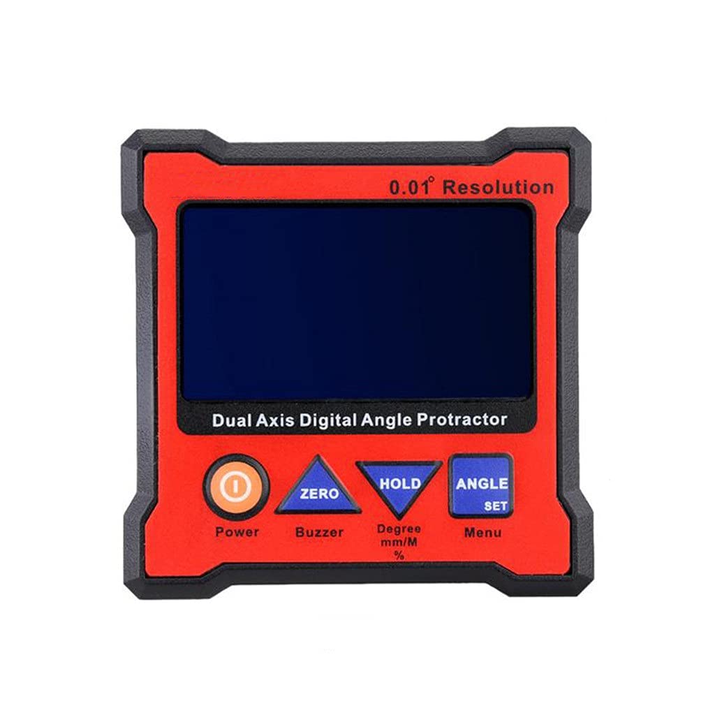 LCD Digitale Angolo Goniometro Asse Ad Alta Precisione A Doppio Asse Misuratore di Livello Analisi Strumenti Strumenti