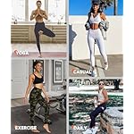 GAYHAY High Waisted Leggings for Women - Soft Opaque Slim Tummy Control Printed Pants for Running Cycling Yoga - Image 5
