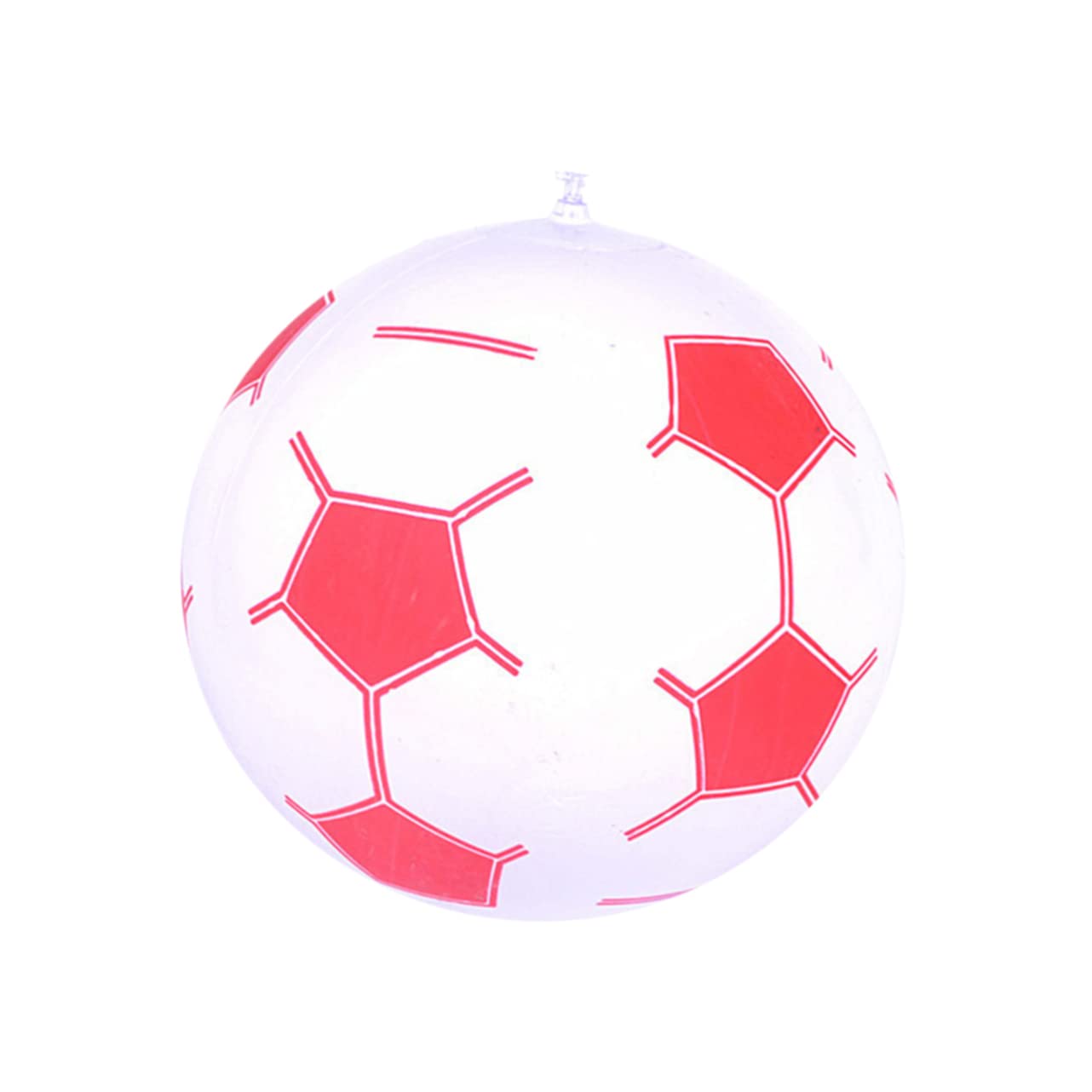 Vaguelly 3Pcs Inflatable Soccer Balls Set Football for Parties Decorations Play Easy to Inflate Sealed Random Colors Random Color