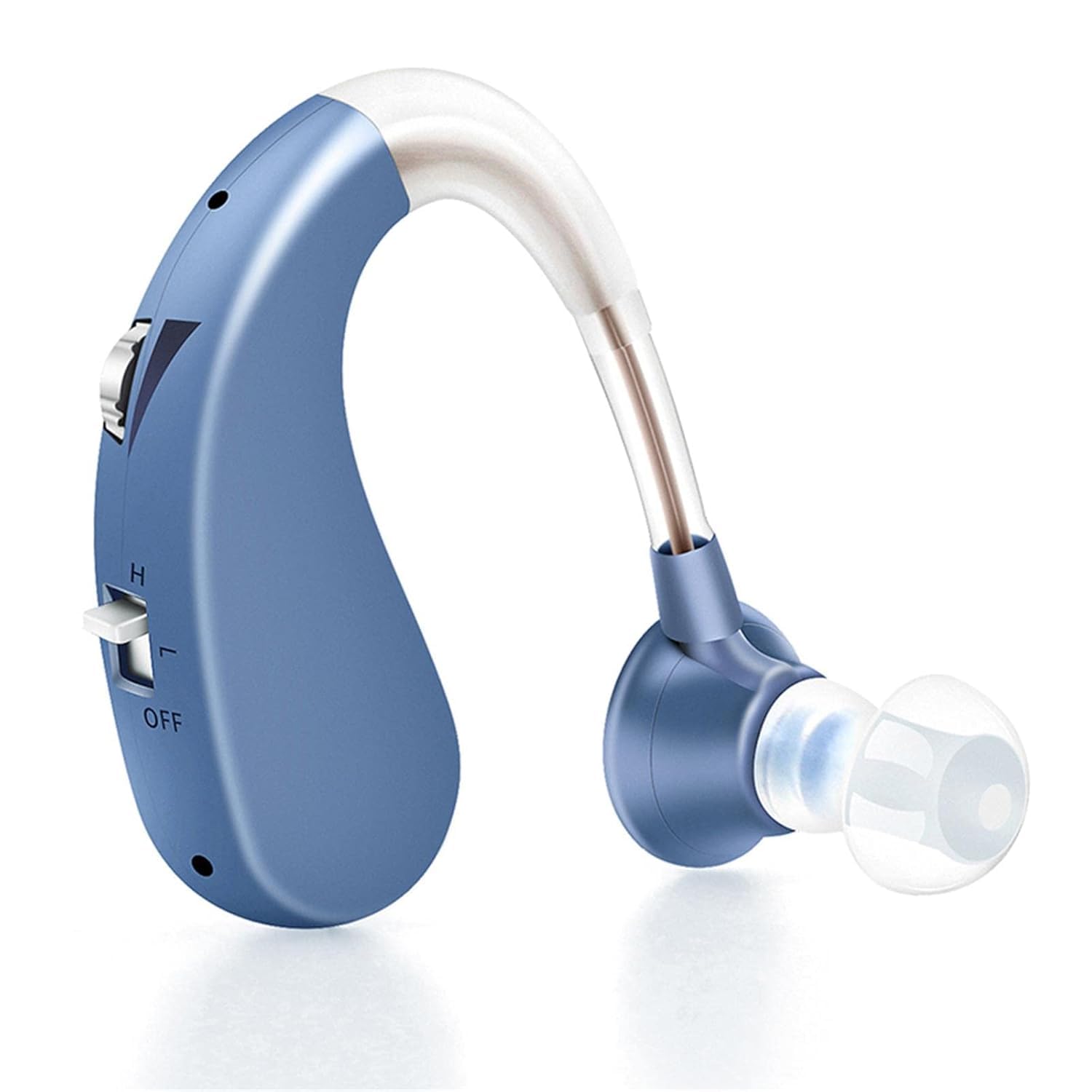 Sponsored Ad - VATS Digital Hearing Aid Machine – Rechargeable Hearing Amplifier for Seniors | Adjustable Volume Modes | Lightweight & Comfortable Fit | Blue