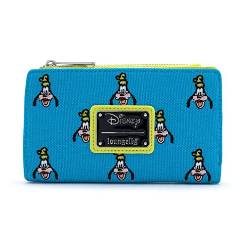 Loungefly x Disney Goofy Embroidered Canvas Wallet (One Size, Multi)2