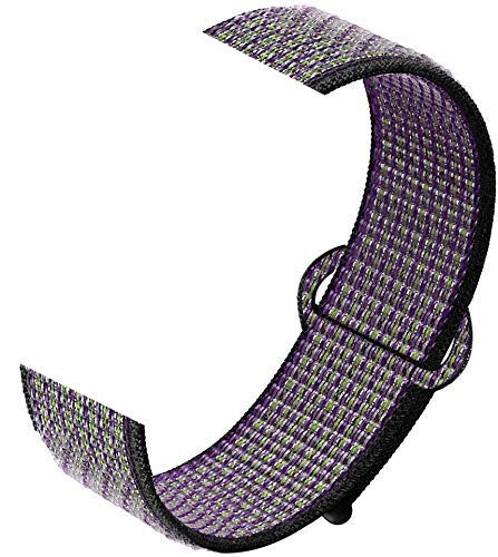 OJOS Band Compatible with Apple Watch 7 45mm 42mm 44mm, Nylon Strap for iWatch Series 5/4/3/2/1 (Desert Sand)