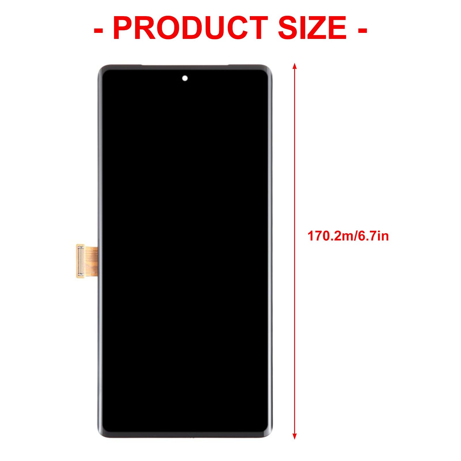 Touch Display Assemblea Schermo Alta Sensibilità Vetro Temperato Rivestimento Antiimpronta Adatto per Smartphone LCD Touch Screen Assembly con Telaio