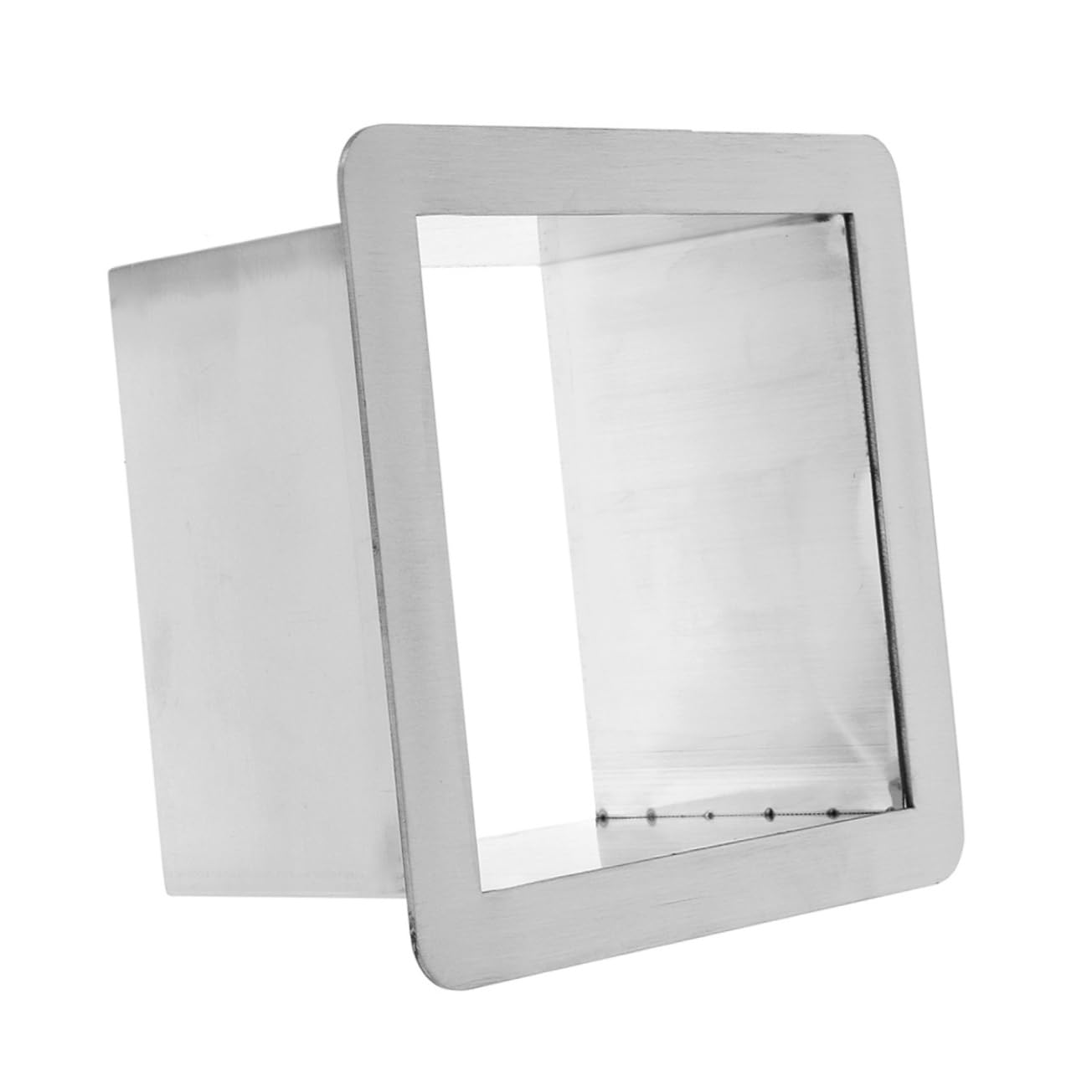 Luxshiny Drop in Trash Chute Grommet Waste Disposal System for Kitchen Countertop and Smooth Design for Home Restaurant and Office Use