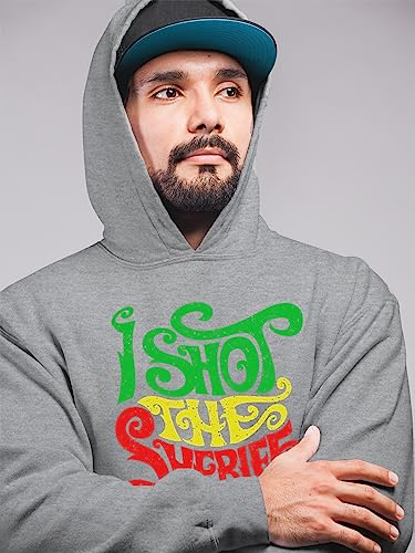 Sweat à capuche OM3 avec inscription jamaica rastafari