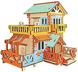 EINFACHE INSTALLATION ----- Nein keine Werkzeuge und Kleber, Sie setzen nur 73 Stück Sperrholz together.Feel der Stolz das gesamte Puzzle Spielzeug-Set-up der Montage mit eigenen Händen, kann als Hauptdekoration Handwerk verwendet werden.