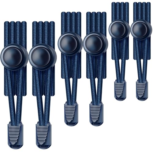 Image of UpUGo Elastic Shoe Laces, No Tie Shoe Laces Tieless for Kids, Adults, Elderly, One Size Fit All