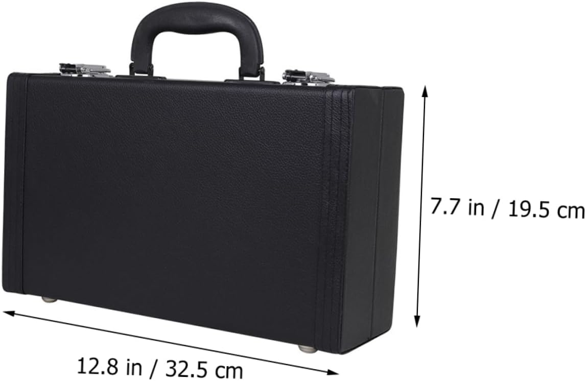 YARNOW Clarinet Case Absorption Padded Box Bass Clarinet Gig Bag Storage Case