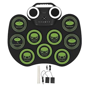 Elektronische Drum-Elektronische Drum Kit Draagbare USB Elektrische Drum Set Met Luidspreker Muziekinstrument