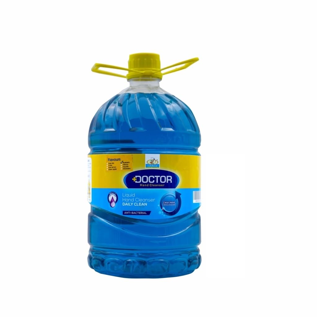 Doctor Hand Wash | Antibacterial Daily Hand Soap – 5L Blue | Soft on Hands, Hard on Germs-image-2