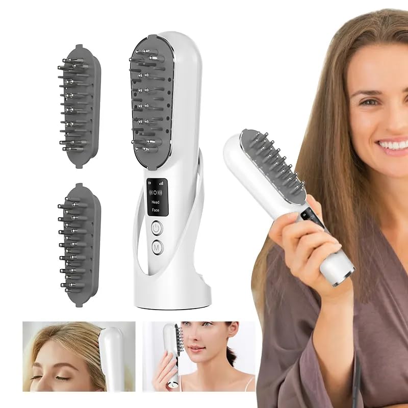 Image of SEMINO Advanced Technology Hair Growth Comb for Men and Women Best Laser Comb for Hair Regrowth Infrared Red Led Light Therapy Plasma Hair Loss Care Comb for Hair Growth