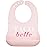 Bella Tunno Wonder Bib - Adjustable Silicone Baby Bibs for Girls, Durable and Waterproof BPA Free Silicone, Taco Bell