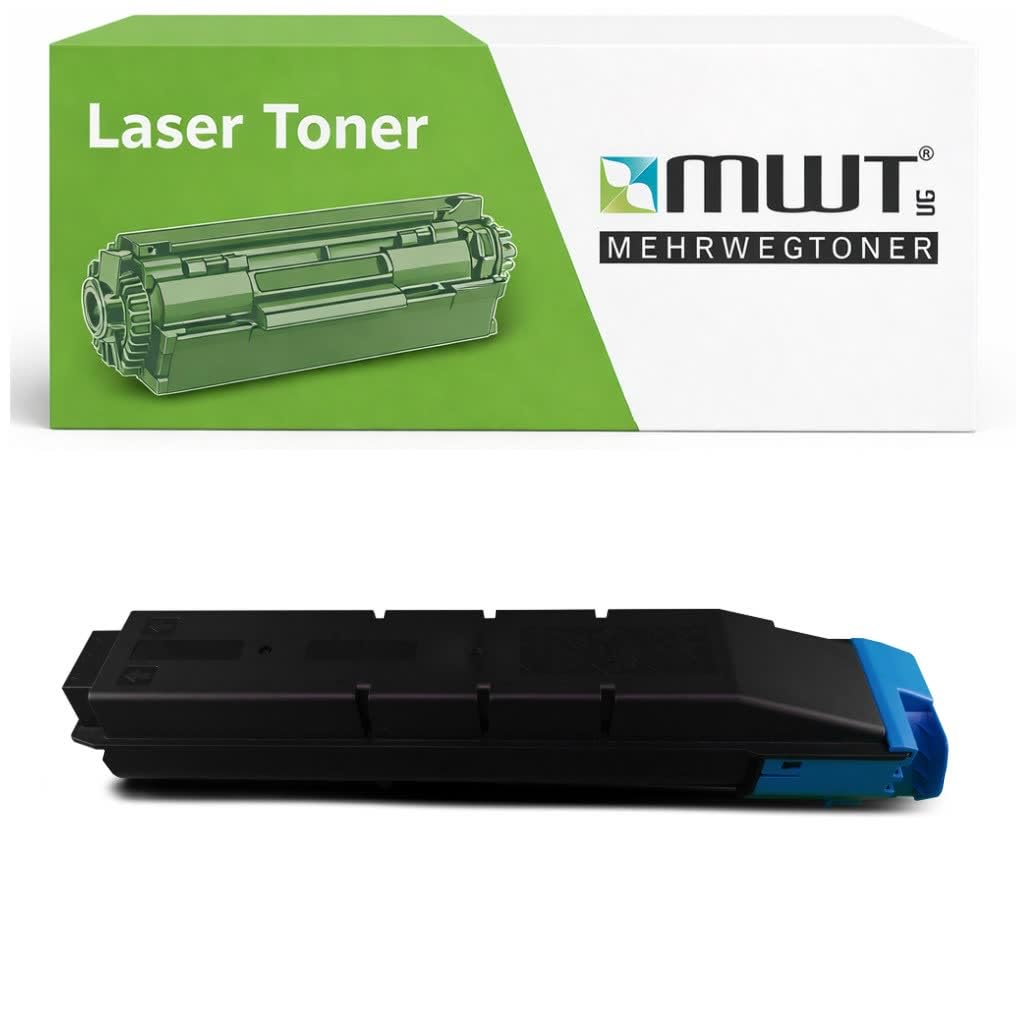 Mehrwegtoner Tóner cian XXL compatible con Kyocera TASKalfa 5052ci 5053ci 6052ci 6053ci sustituye a TK-8515C con un 15% más de potencia