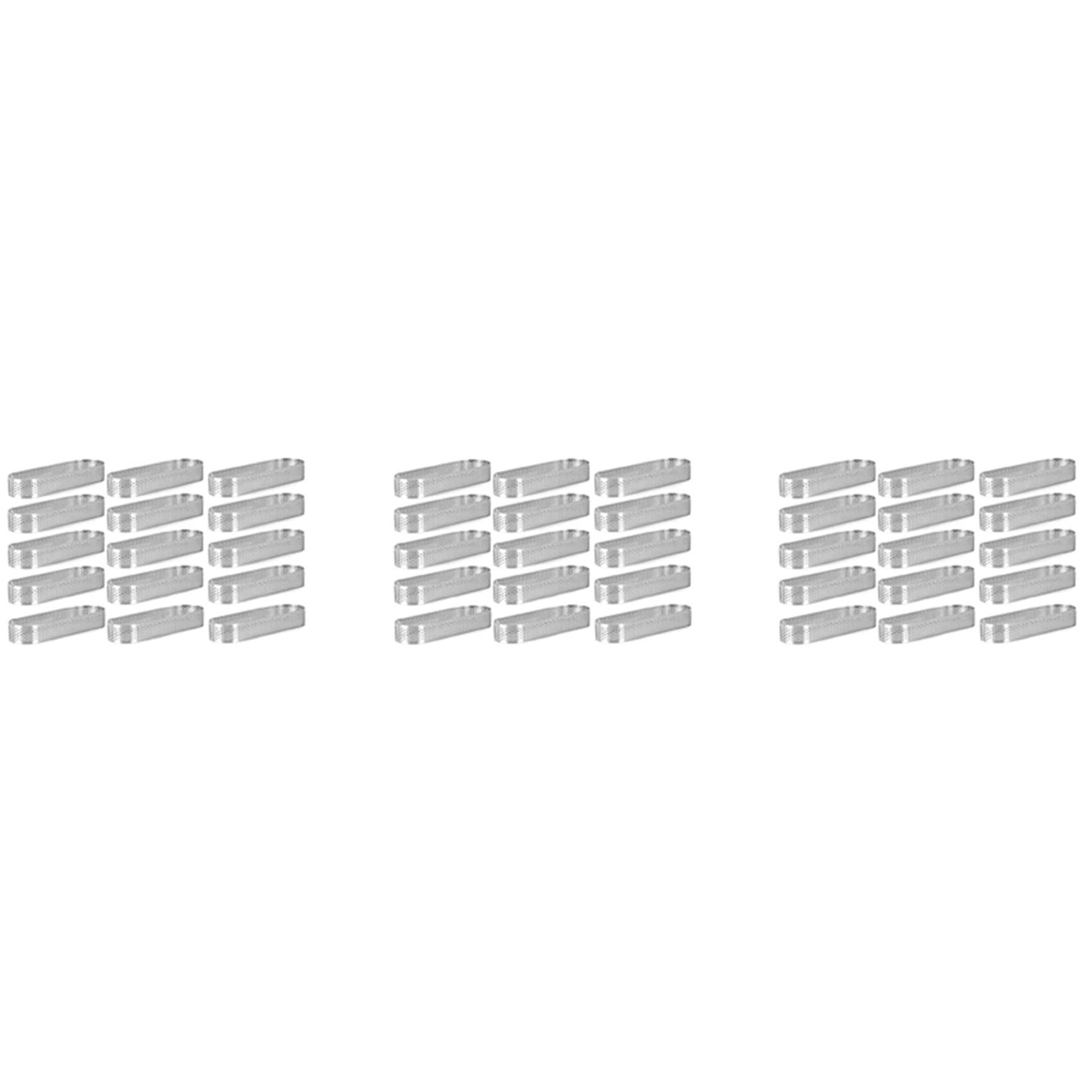 45 Piezas Moldes Ovalados para Tartaleta Moldes para Tarta Perforados para Hornear Anillo de Forma Redonda de Acero Inoxidable para Tarta Mousse Pies Quiche