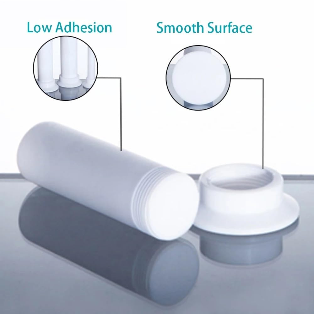 PTFE-Messzylinder, Laborflaschen - 10ml, 20ml, 50ml, 100ml, 250ml, 500ml zum genauen Abmessen von Flüssigkeiten(50ml)