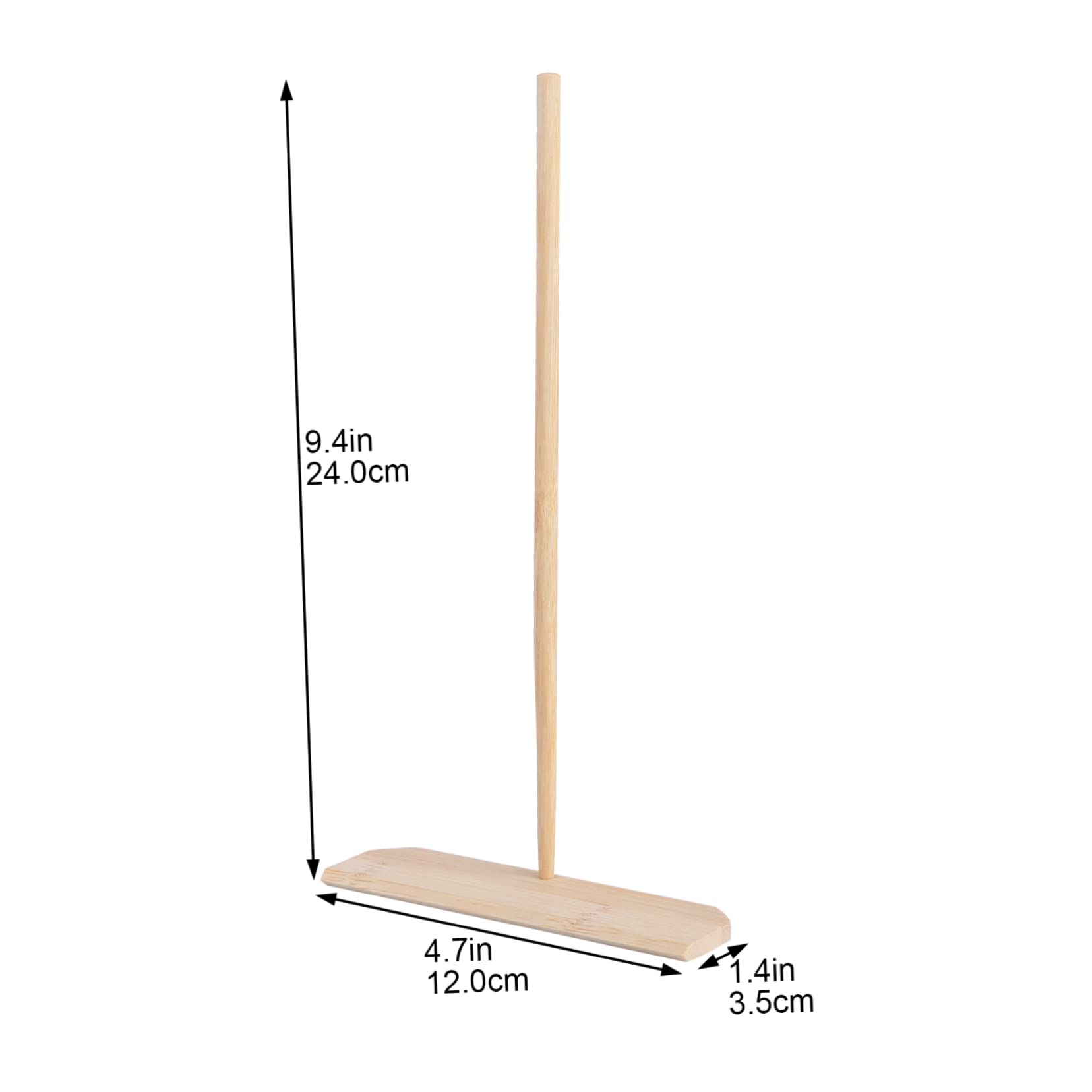 PRETYZOOM Bamboo Rake for Pancake Wooden Kitchen Utensil Spatula for Uniformly Spreading Batter on Crepes