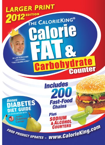 The Calorieking Calorie, Fat, & Carbohydrate Counter (Calorieking Calorie, Fat & Carbohydrate Counter (Larger Print Edition)) 
