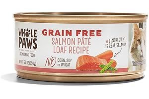 Whole Paws: Grain-Free Salmon Pate Cat Food
