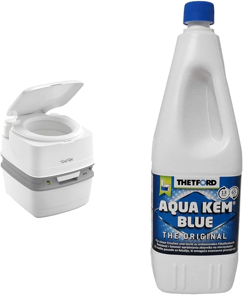 Thetford 92820 Porta Potti 365 Qube – Tragbare Toilette
