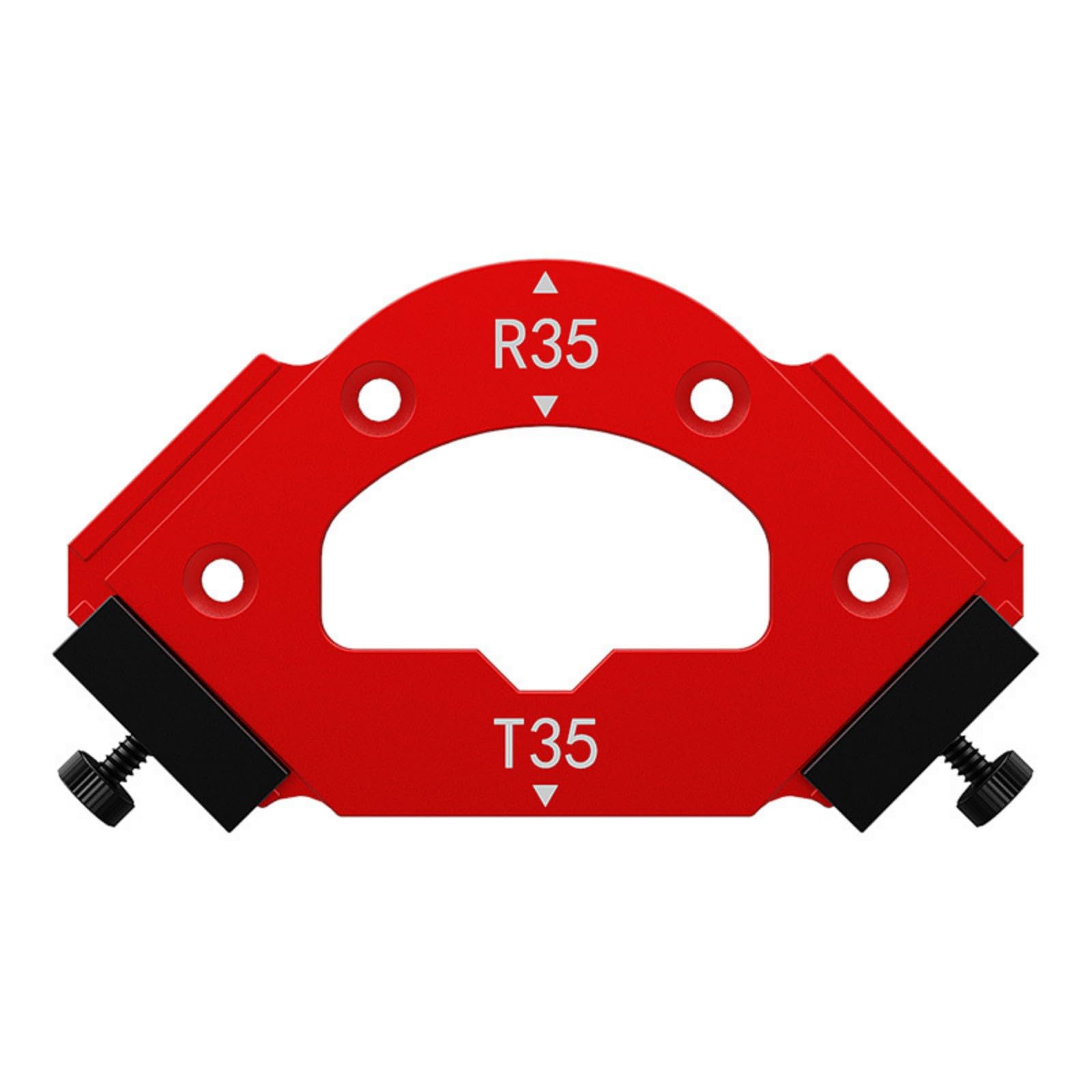 Aluminum Corner Templates Large Arcs Cutting Auxiliaries Trimming Corner Templates R20 / R30 / R35 Arcs Cutting Auxiliaries Tool