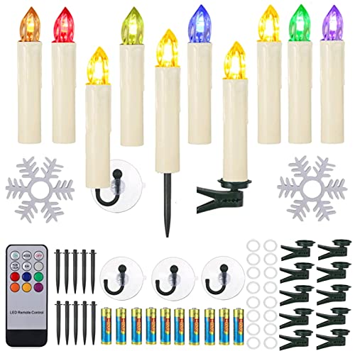 Flarion Lichterkette Mit Fernbedienung - 200 LED Feuerwerks-Lichter 6M