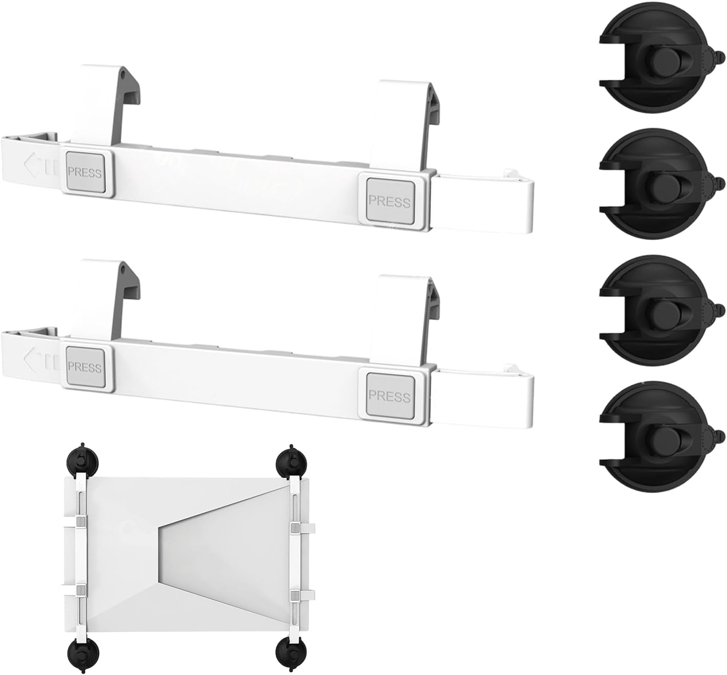 Genérico Mini Satellite Car Mount, Strong Secure Fixation, Support Kit with Satellite – for Motorhome, SUV, Sedan, Home, Travel, Commuting, Camping, Routes