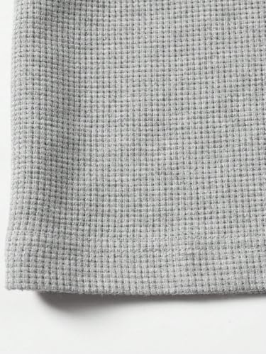 Image of Trillion Men's Waffle Knit Henley Half Sleeve Tshirt for Men