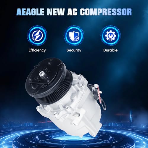 New Air Conditioner AC Compressor With Clutch for Honda Civic 1.8 1.8L 2006 2007 2008 2009 2010 2011 by Aeagle - Used condition - Image 2