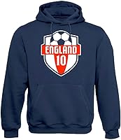 Vista 11 de Xtreme Apparrel World Shield Team - Sudadera con capucha para hombre para fanáticos del fútbol