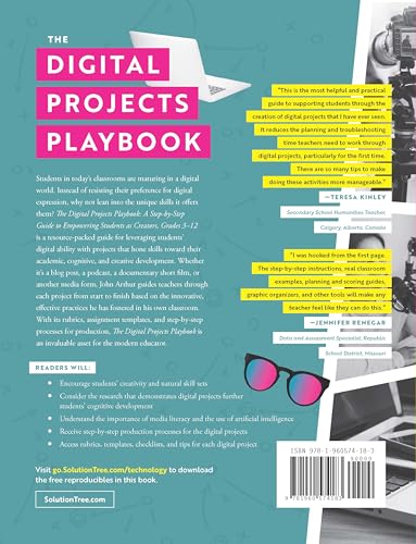 The Digital Projects Playbook: A Step-by-Step Guide to Empowering Students as Creators, Grades 3-12 (A playbook of digital lesson plans to empower student voices) - Image 2