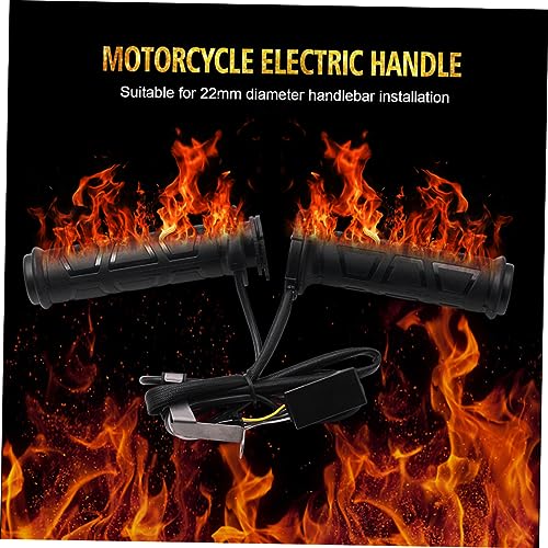 HEALLILY 3 Pares Alça Mais Quente Guidão Quente Apertos De Mão Elétricos Apertos Elétricos Aquecidos