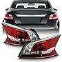 ACANII - For 2013 2014 2015 Nissan Altima [Incandescent Model] Tail Lights Brake Lamps Pair Set Replacement Left+Right