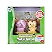 LeapFrog Learning Friends Owl and Parrot Figures with Board Book