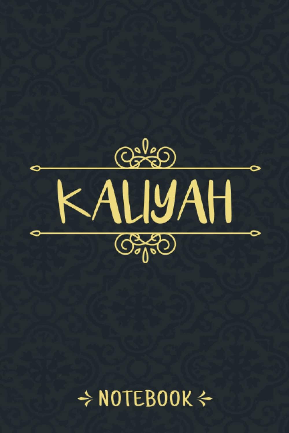 Kaliyah Notebook: Personalized Notebook With Name For Kaliyah, Birthday Gift For Girls and Women, Size 6x9, 120 Ruled Page, Vintage Journal With Matte Finish Cover