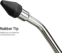 Vista 2 de Capri Tools 12 in. Air Blow Gun with Rubber Tip, 2-Pack