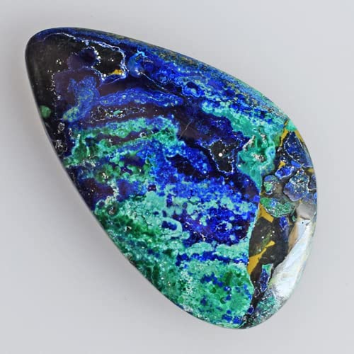 Cabochon de chrysocolle naturelle pierre de sérénité pour l'expression de soi - 5