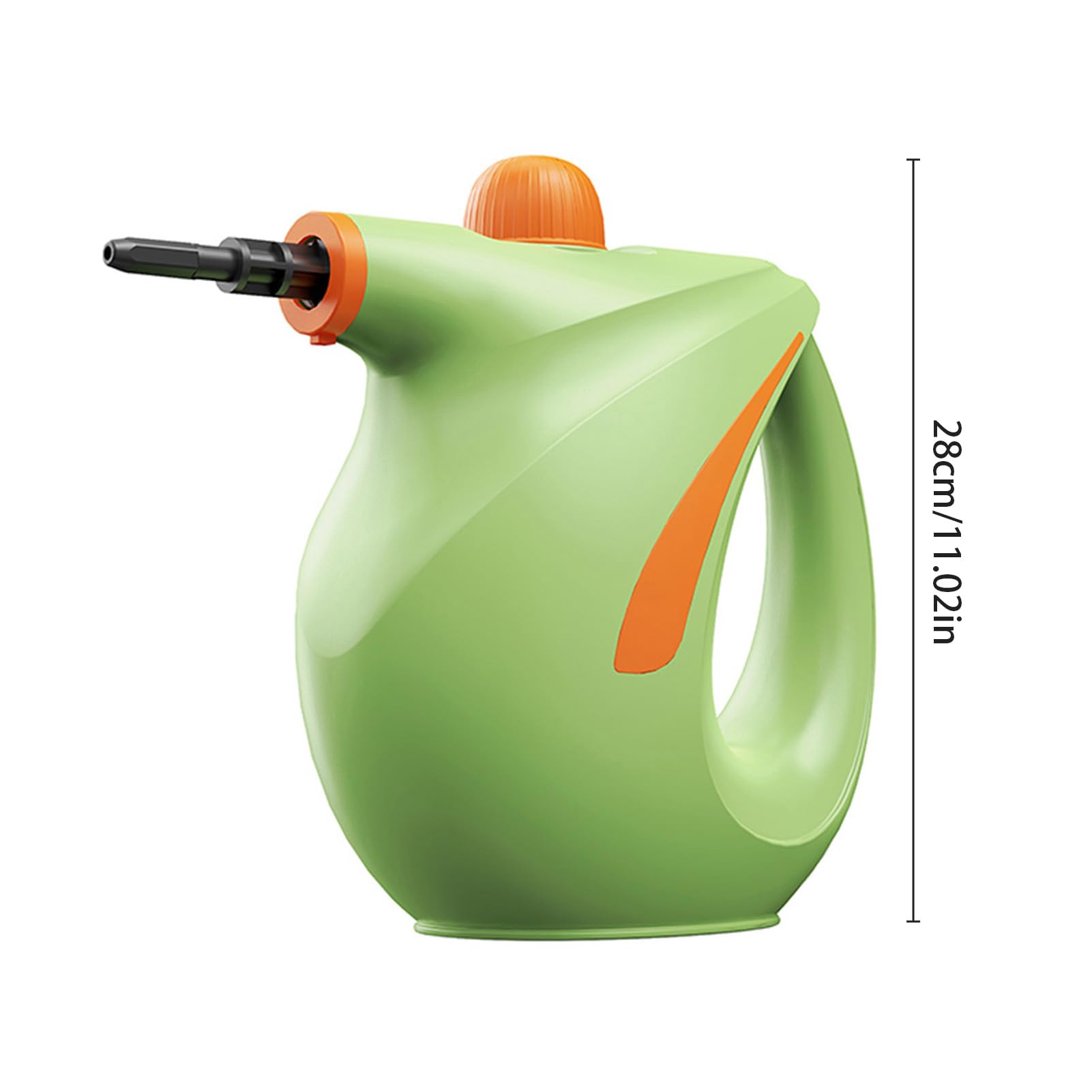 SIXRUN Odkurzacz Parowy, Wysokociśnieniowa Maszyna do Czyszczenia parą Mop Parowy 1200W 700ML Zbiornik na wodę 2-stopniowa Regulacja Prędkości do Kuchni łazienki Samochodu (Wtyczka UE 220 V)