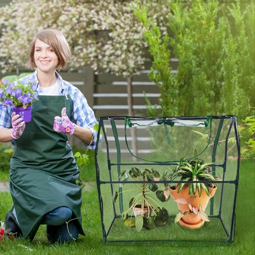 50% Off Wironlst Mini Greenhouse with Dual Doors for Plant Protection