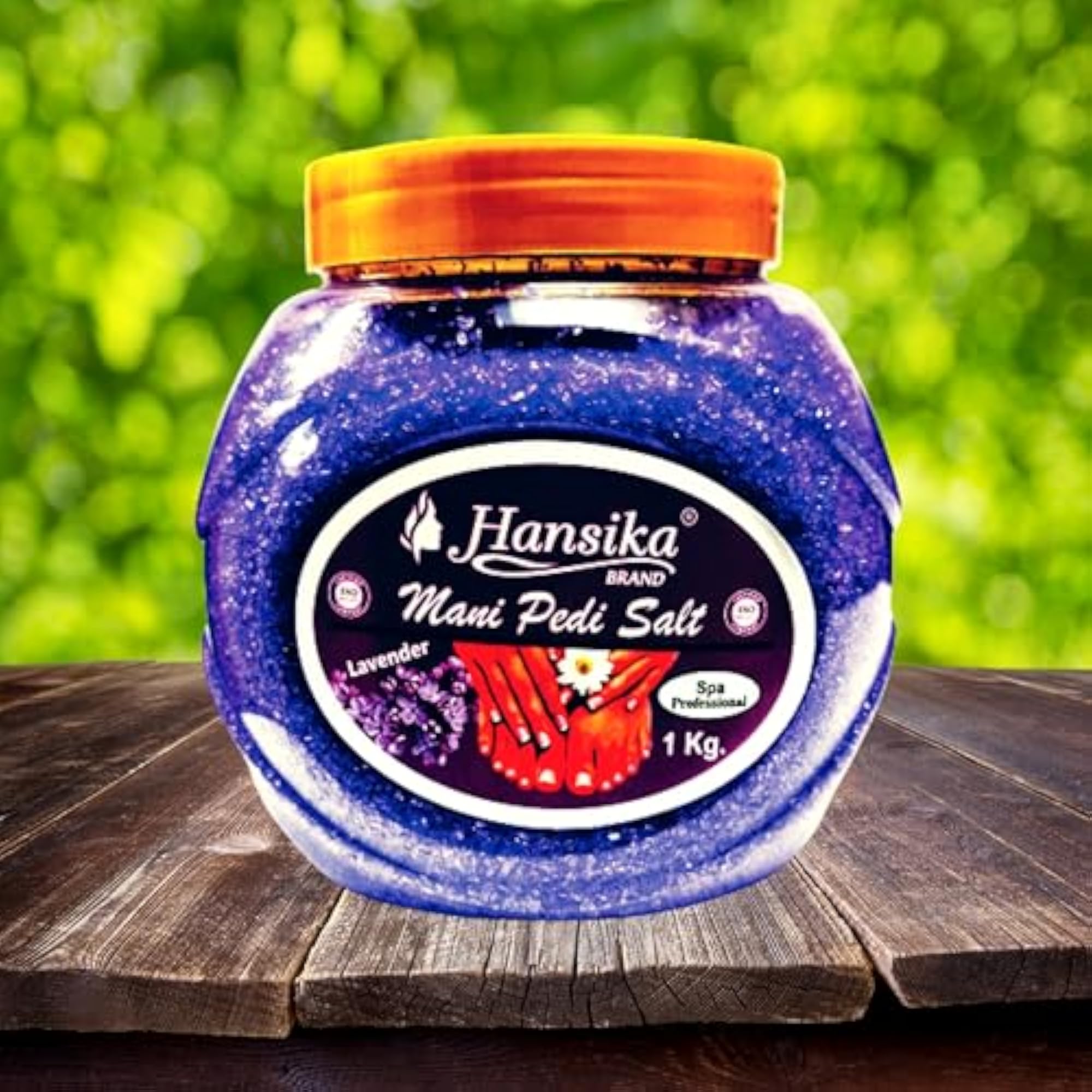 Lavender Mani Pedi Salt for Relaxation and Spa Treatment