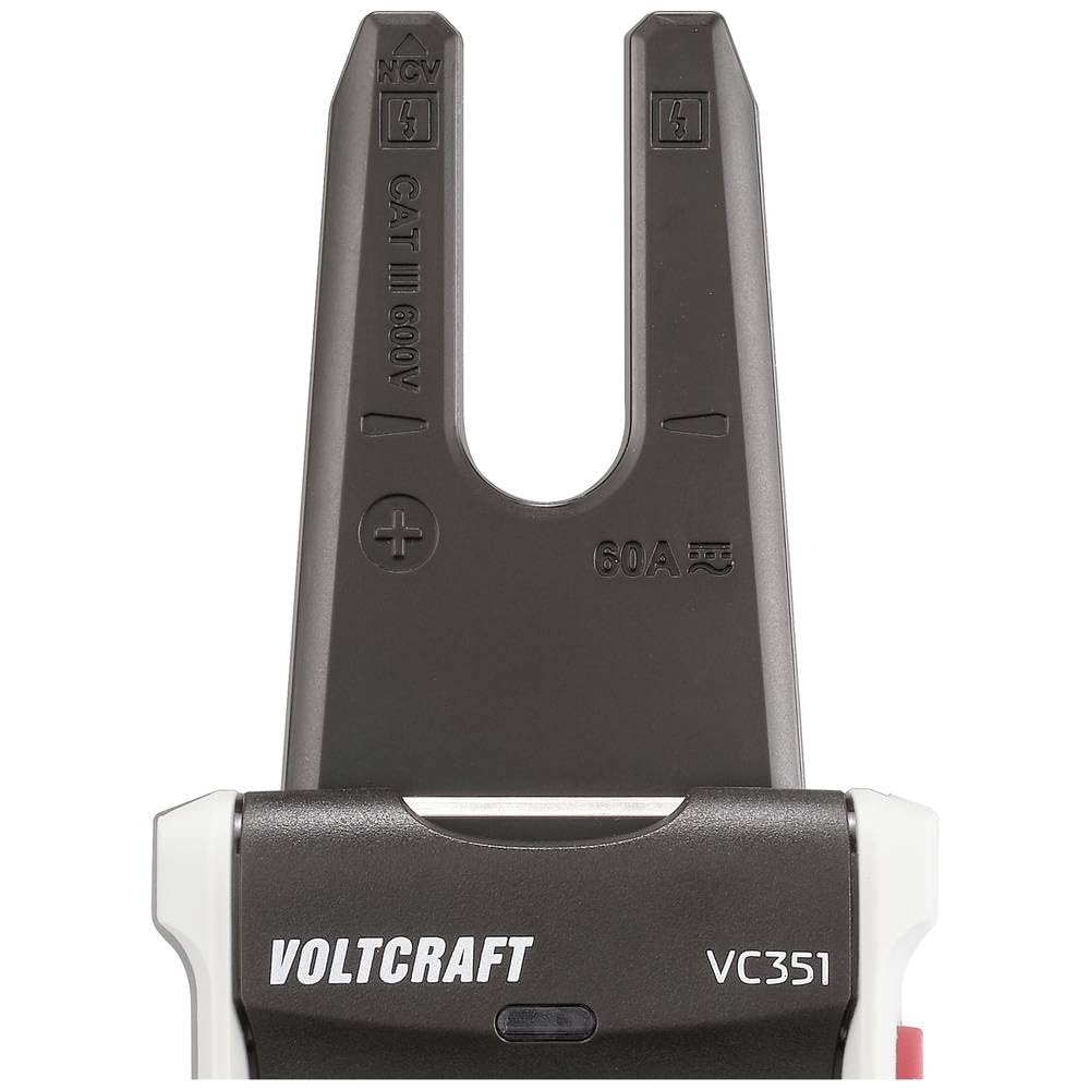 VOLTCRAFT VC-351 Stromzange CAT III 600 V Anzeige (Counts): 600