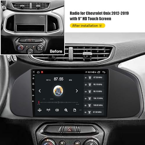 Autoradio Android 2 Din 4G LTE WiFi tactile pour Chevrolet Onix 2012-2019 - 3