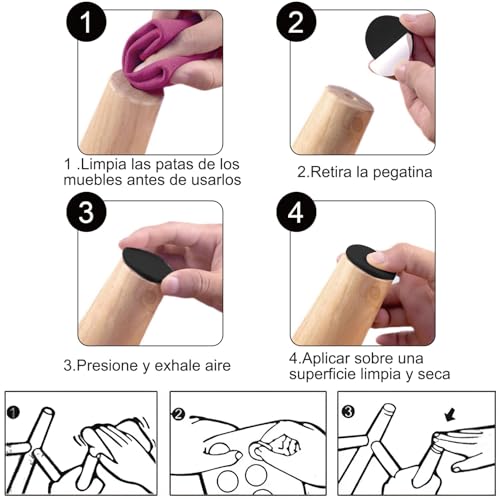 Comparativas de Protectores de piso para patas de muebles los más recomendados. 24 Imagen adicional
