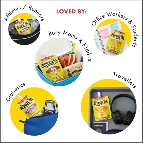 Squeeze Me Honey Paquetes de Miel Individuales miniatura 4