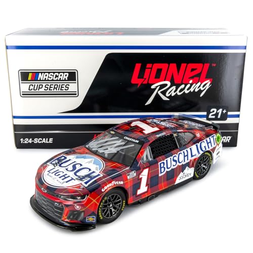 Lionel Racing Ross Chastain Autographed 2024 BL Flannel Diecast Car Hand Signed 1:24 Scale