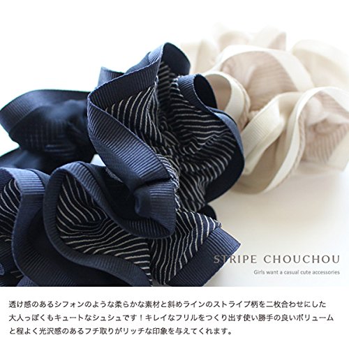 JewelVOX（ジュエルボックス）『シュシュグログランフレームストライプ』