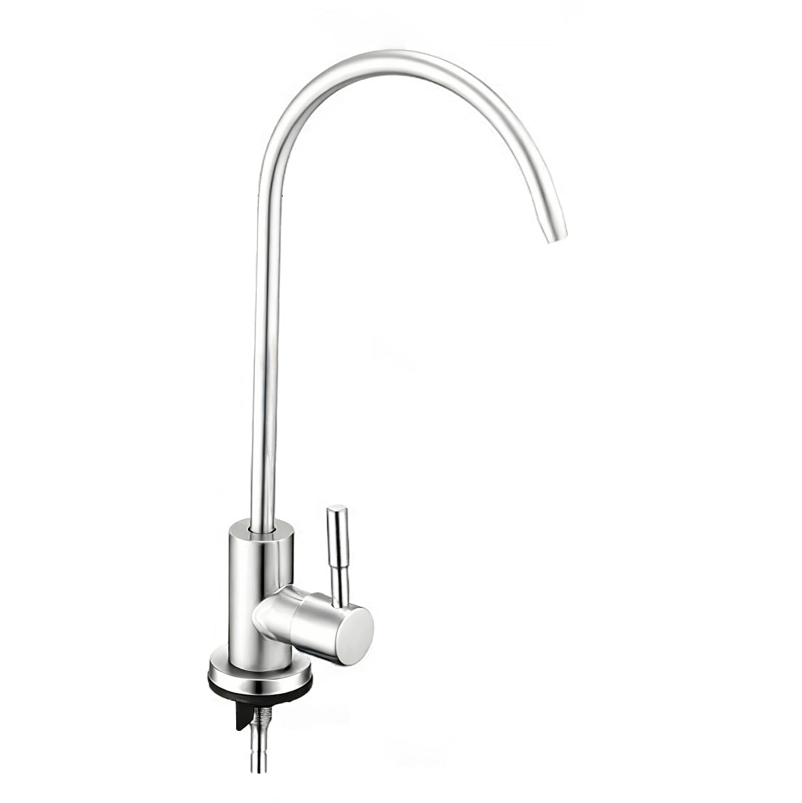 Ywjfsa Drinking Water Tap,Sus 304 Stainless Steel,Single Lever,360° Swivel,Filter Water Taps For Kitchen Sink