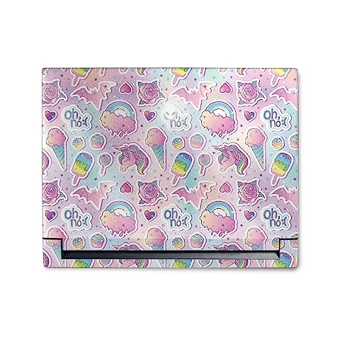 MightySkins Glossy Glitter Skin Compatible with Alienware M18 R1 (2023) Full Wrap Kit - Unicorn Popsicle | Protective, Durable High-Gloss Glitter Finish | Easy to Apply | Made in The USA